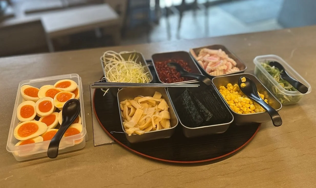 ラーメン作りの食材