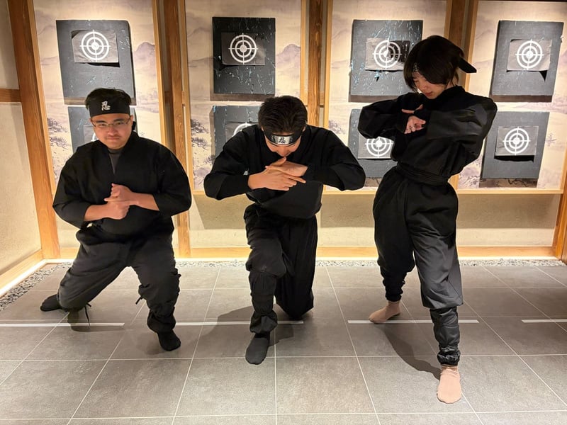함께 즐기는 닌자 체험